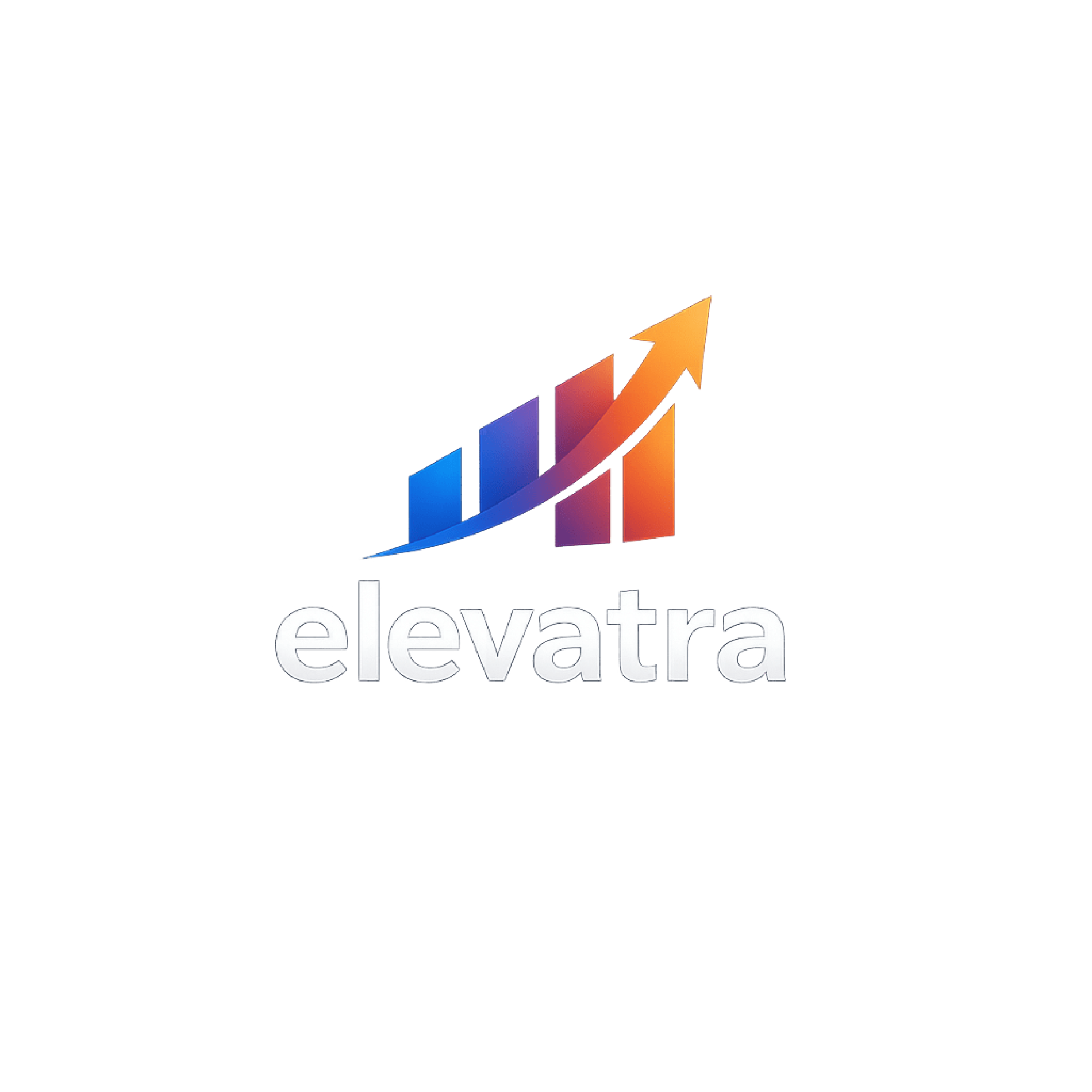 Stylized elevatra logo design